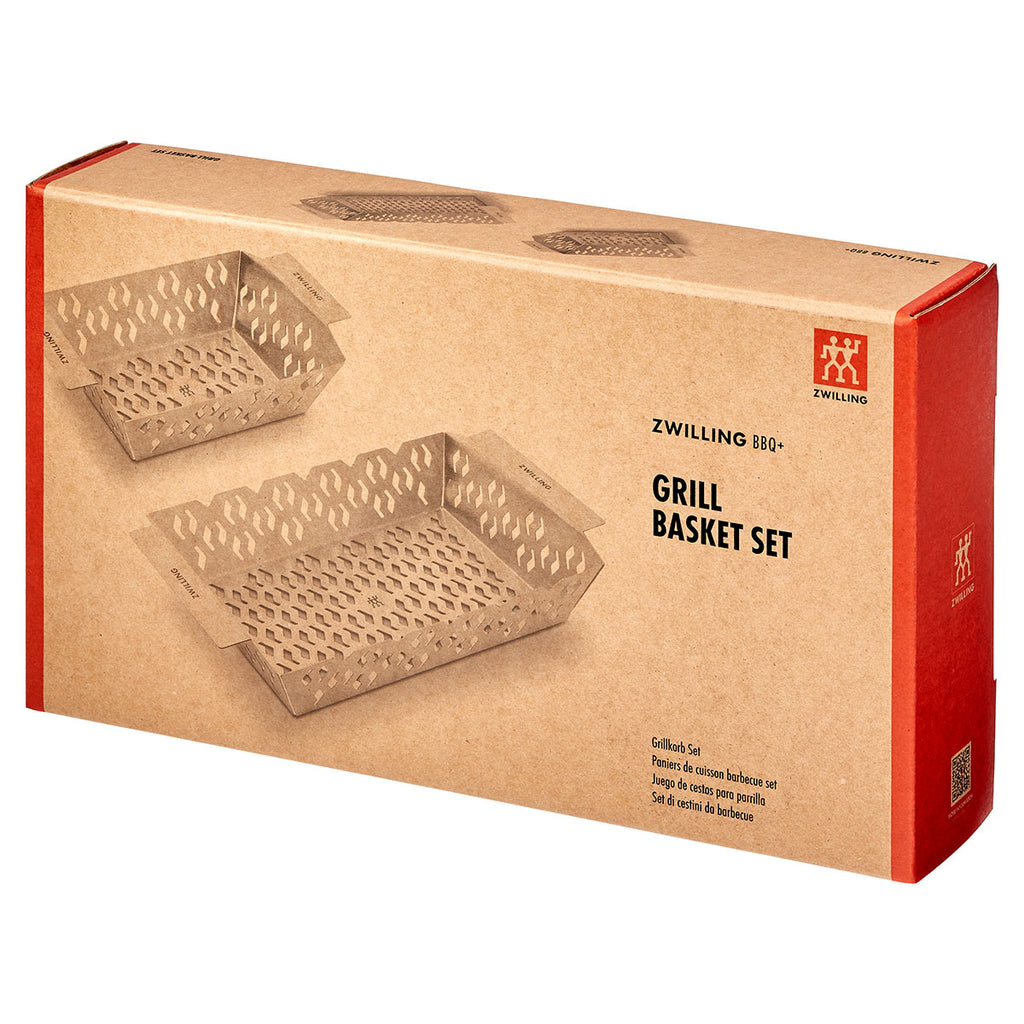 Bakside av Grillkurv sett rustfritt stål BBQ+ - ZWILLING