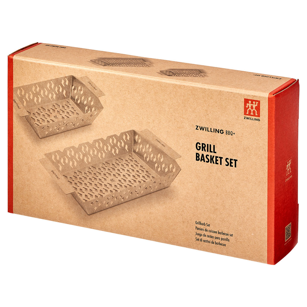 Bakside av Grillkurv sett rustfritt stål BBQ+ - ZWILLING