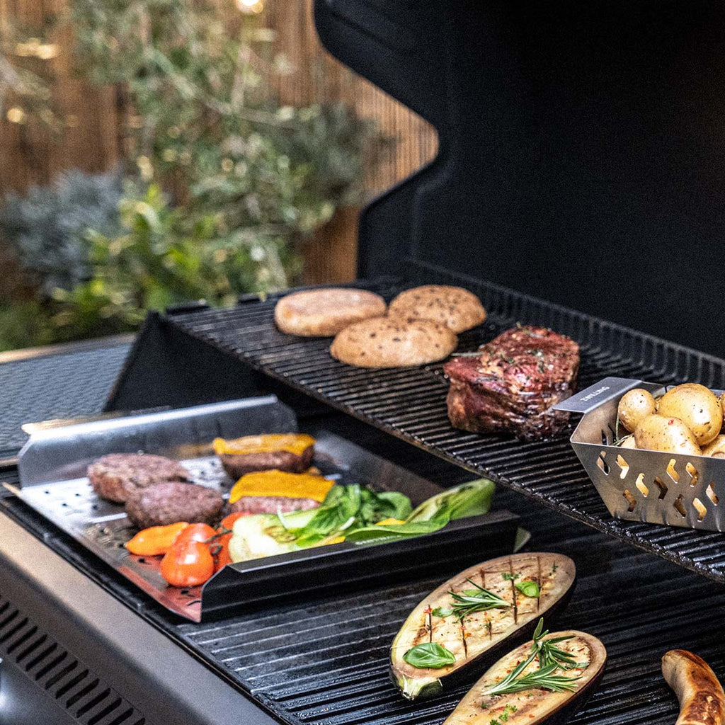 Grillkurv rustfritt stål BBQ+ størrelse S - ZWILLING sett fra siden