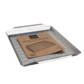 Grillkurv XXL rustfritt stål 45 x 30 cm - SANTOS forfra
