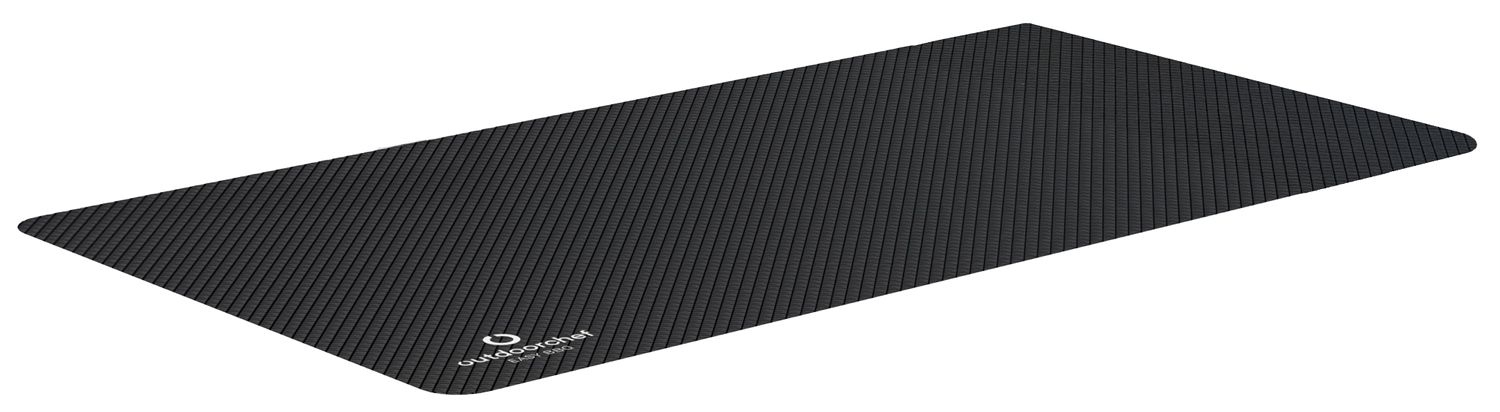 Grillmatte 180 x 90 cm PVC for HEAT/Lugano med svart riffelplate-design