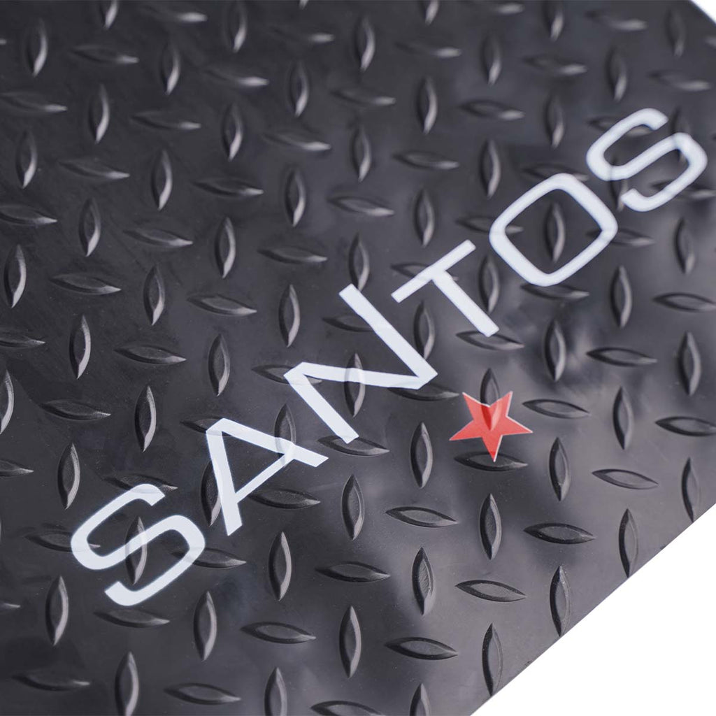 Grillmatte gulvbeskyttelse 120x100 cm SANTOS rullet sammen