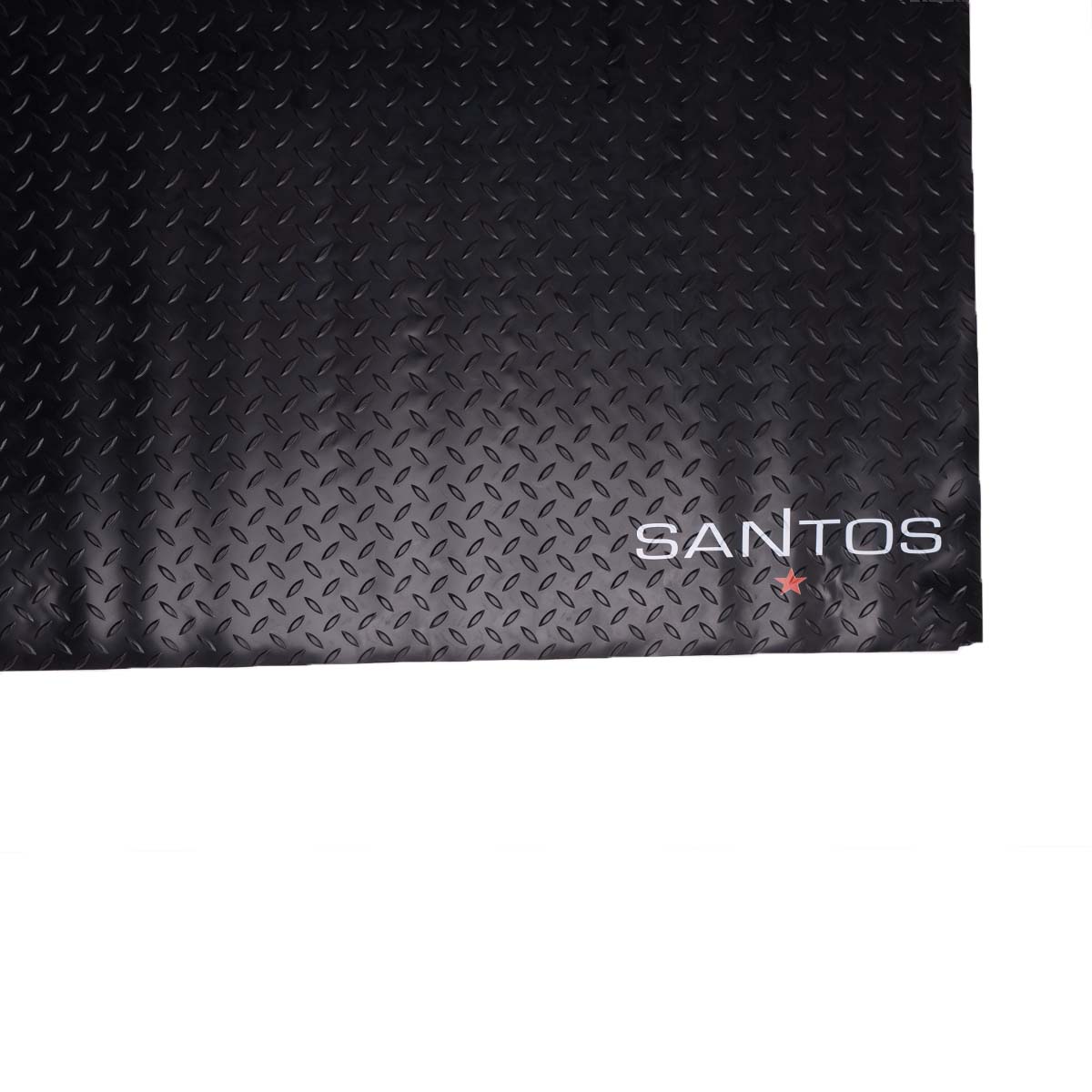Grillmatte gulvbeskyttelse 140 x 100 cm SANTOS sammenrullet