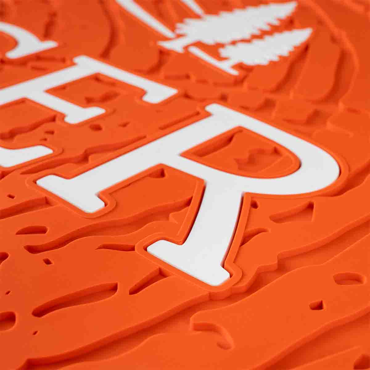 Detalj av grillmatte oransje 120 x 75 cm - Traeger