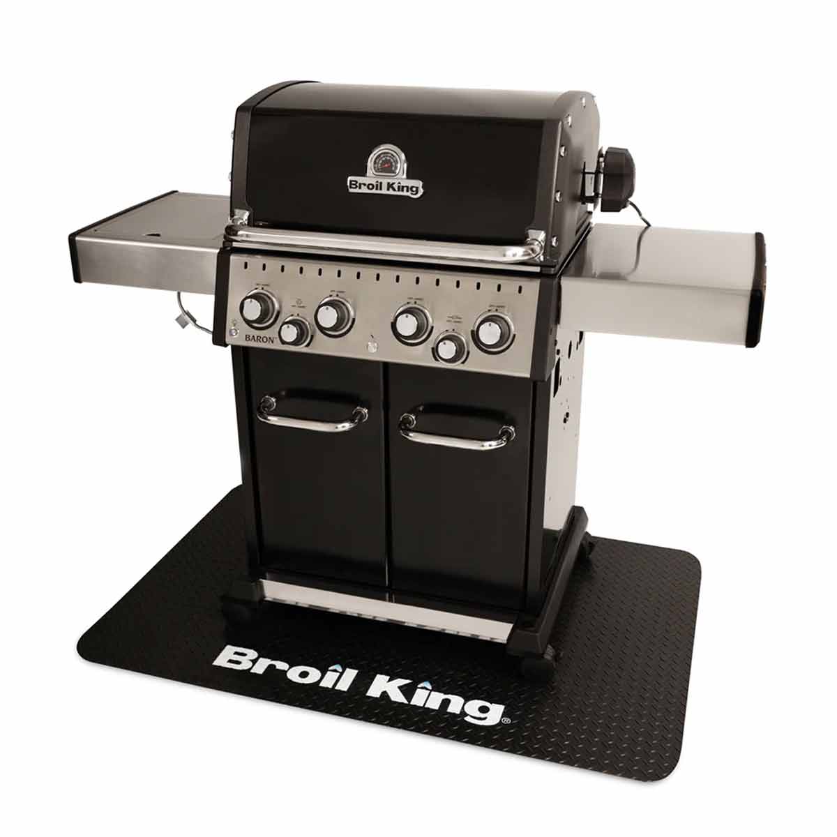 Grillmatte svart 140 x 90 cm - Broil King detalj av overflate