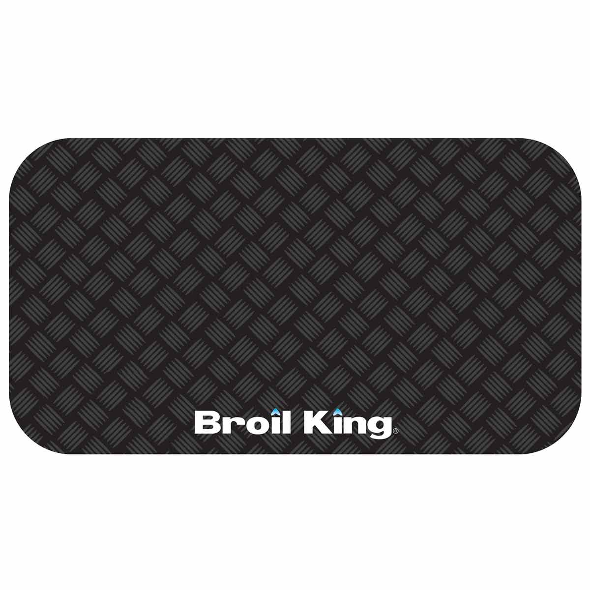 Grillmatte svart 180 x 90 cm - Broil King forfra