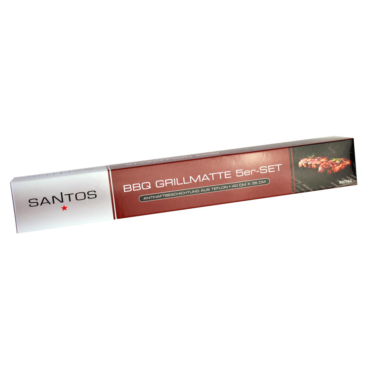Grillmatte teflon antihaft 40 x 35 cm 5-pakk - SANTOS nærbilde av kant