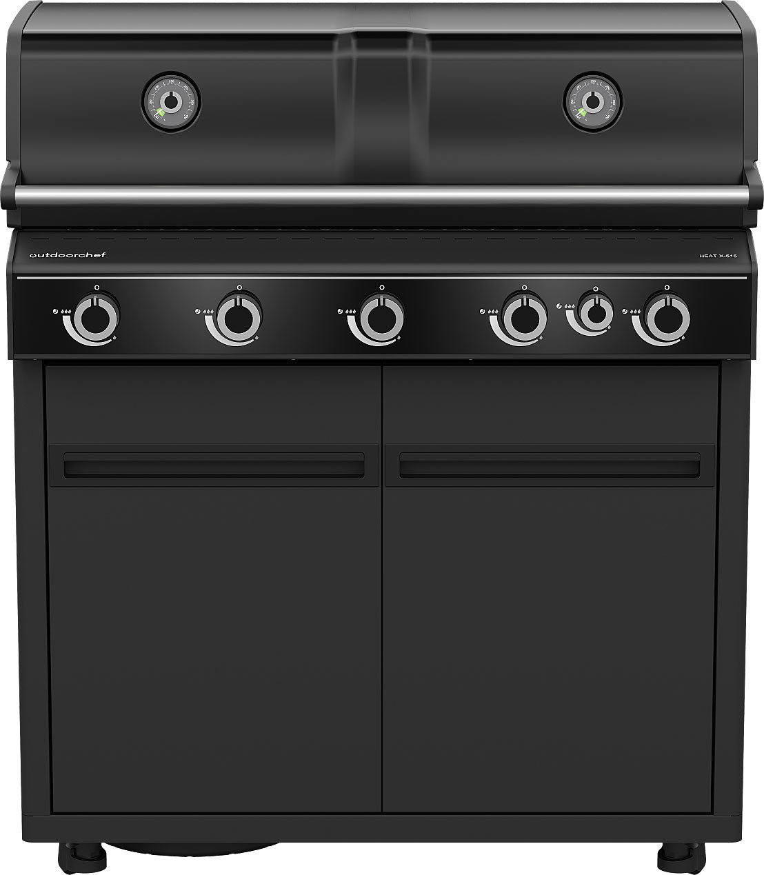 Grillmodul HEAT X-515 RB K 5 brennere med bakbrenner front