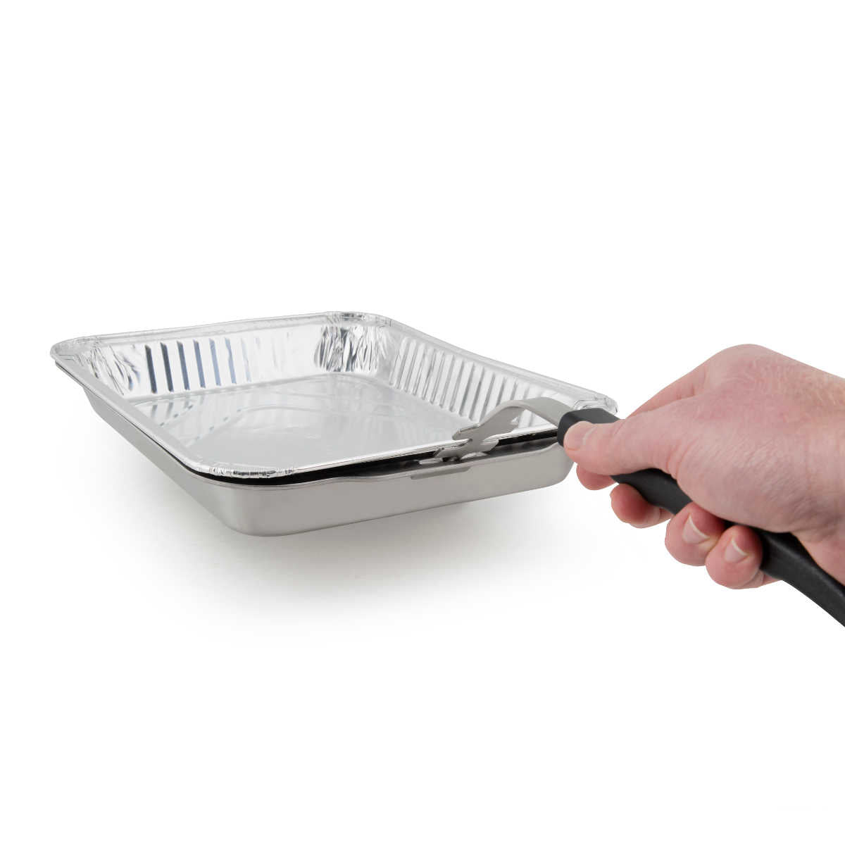 Grillpanne rustfritt stål 33,6x25,8 cm - Broil King bakside