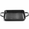 Grillpanne støpejern 25 x 25 cm WAVE - Napoleon forfra