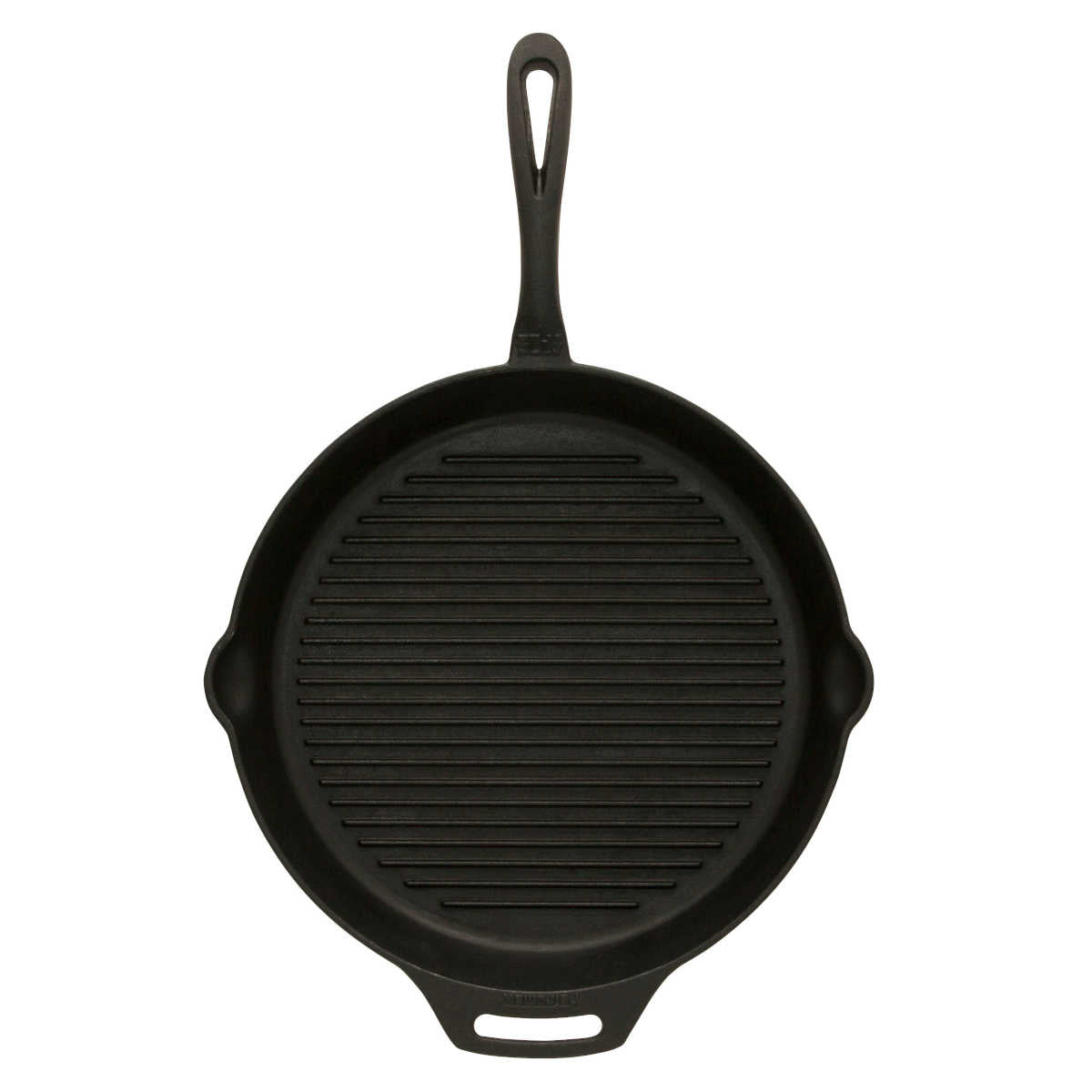 Detaljbilde av grillpanne støpejern gp35-t med skaft 35 cm - Petromax