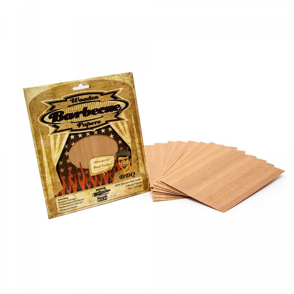 Detalj av Grillpapir Western Red Cedar 19x15 cm 8-pack