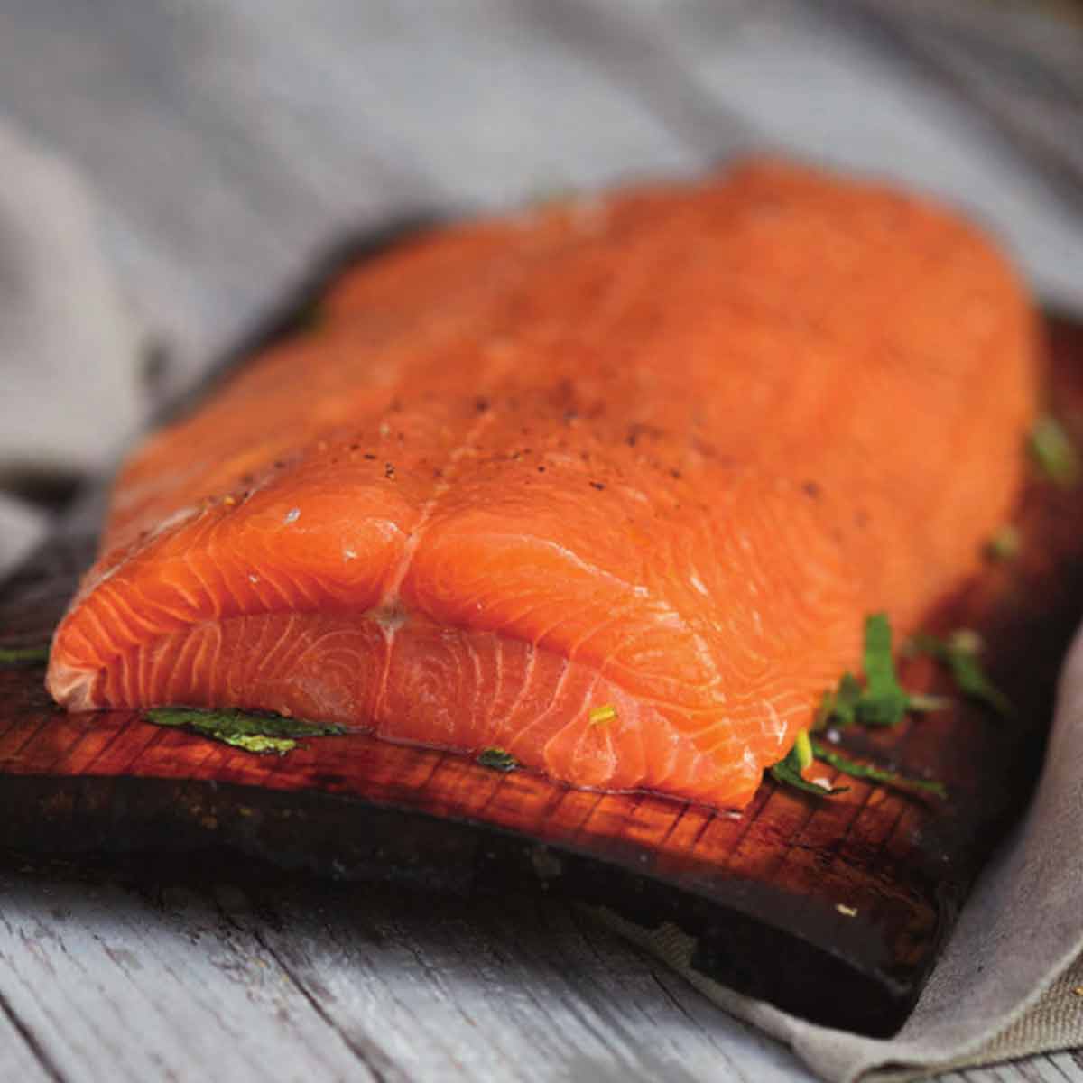 Grillplanke sedertre 2-pack 30 x 15 cm - SANTOS bakside