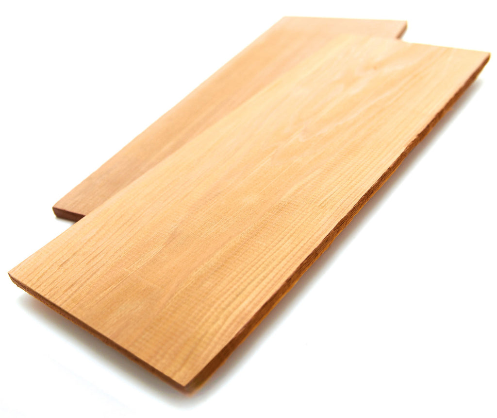 Grillplanke sedertre 38x18 cm 2-pakk - Broil King forfra