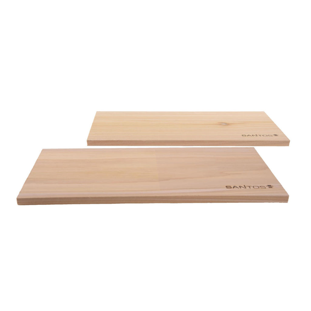 Grillplanke sedertre XXL 40 x 15 cm - SANTOS for grilling