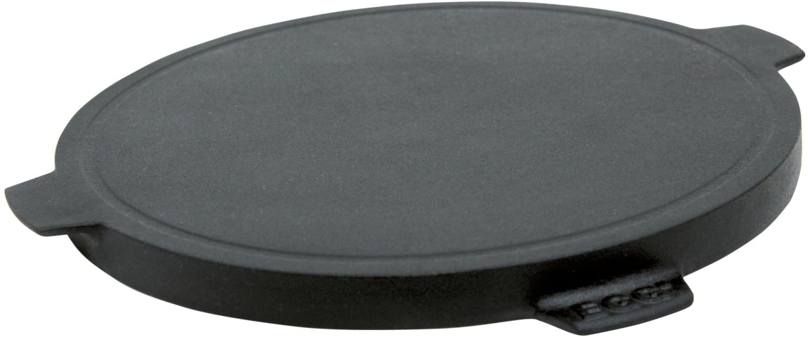 Grillplate støpejern 26 cm Medium Small MiniMax Big Green Egg bakside