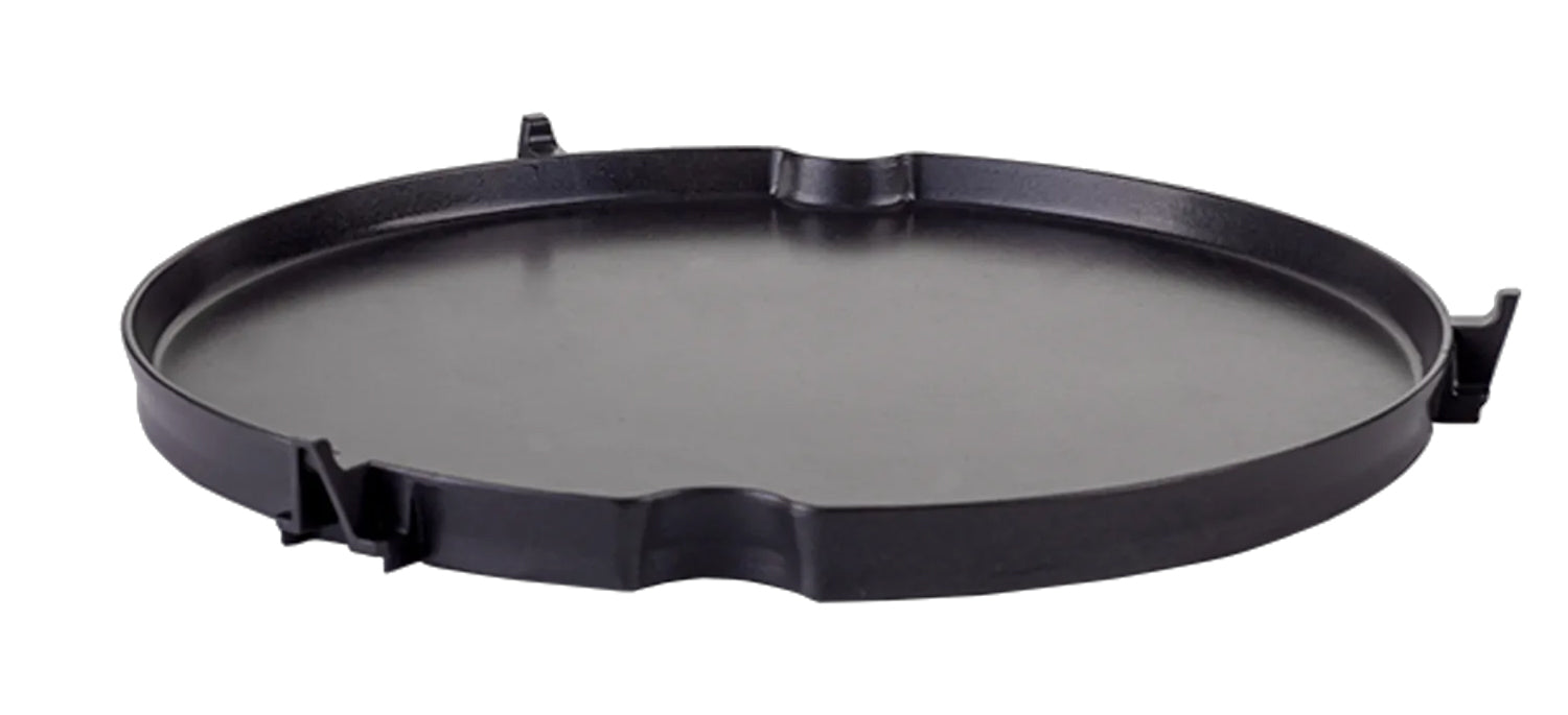 Grillplate 30 glatt aluminium 28 cm for Safari - CADAC forfra