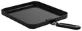 Grillplate glatt for gasskoker 25x27 cm aluminium - CADAC forfra