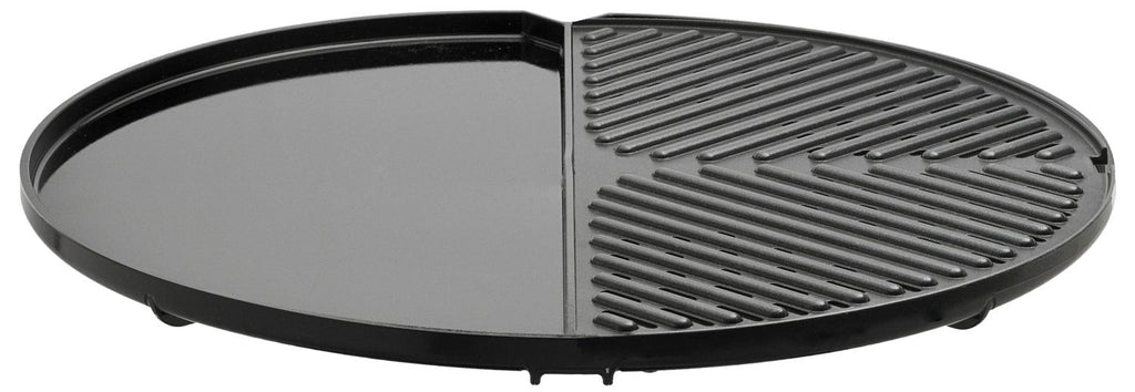 Grillplate og grillrist BBQ2Plancha 50 aluminium 46 cm forfra