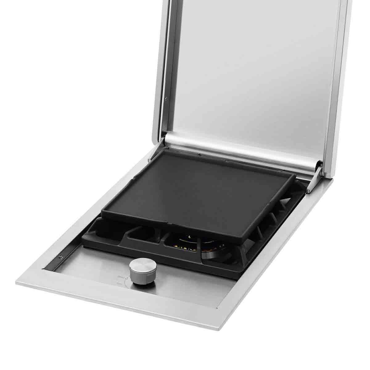 Grillplate for innebygd sidebrenner Proline - BeefEater sett forfra