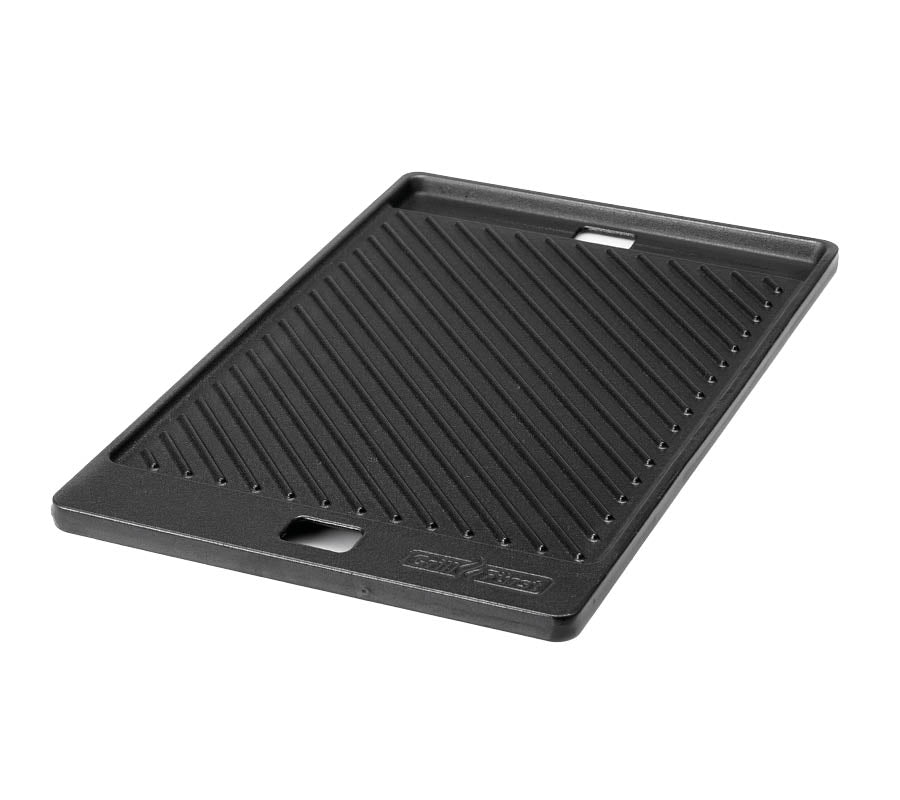Grillplate støpejern for Imperial/Regal 48x31 cm - Grillfürst forfra