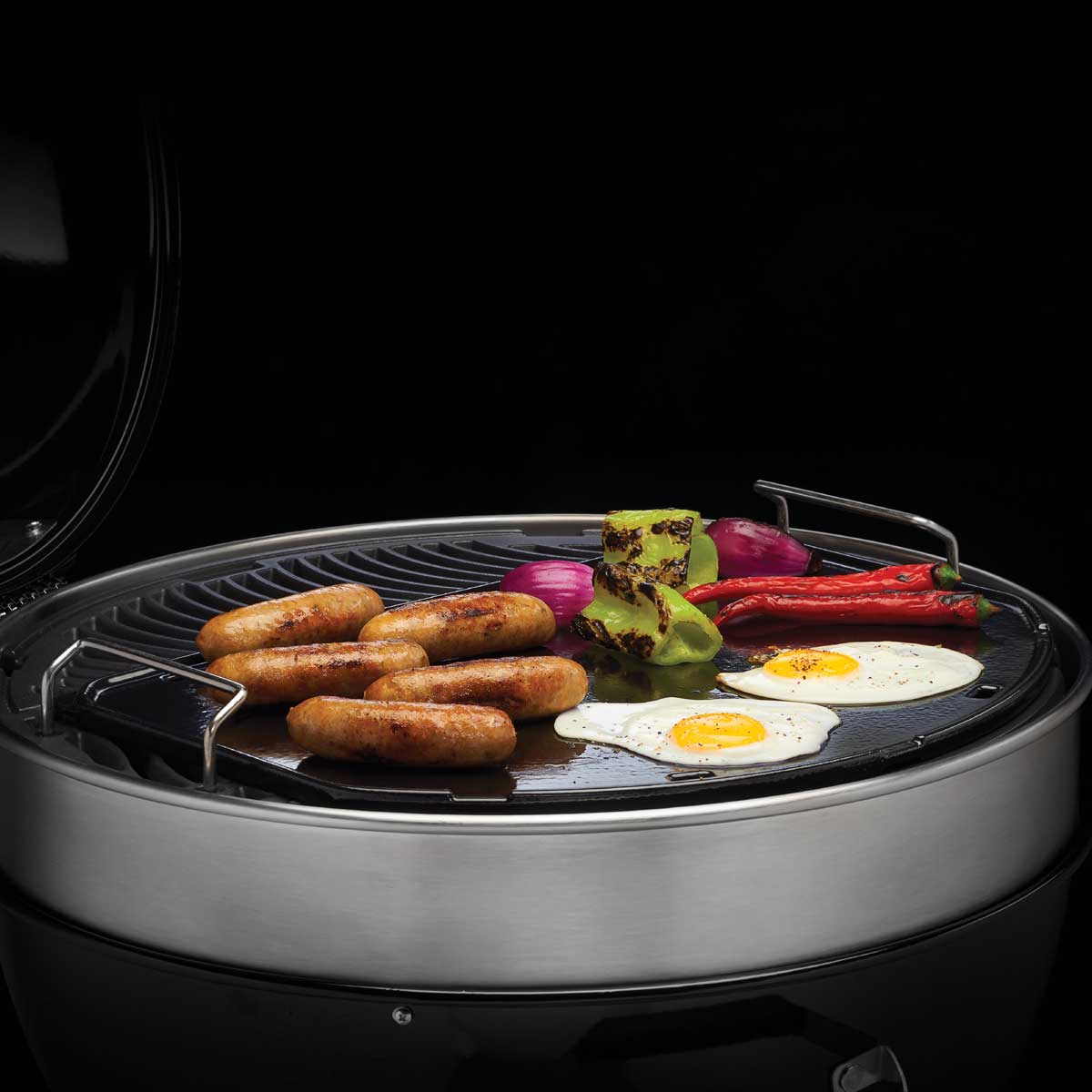 Grillplate støpejern for 57 cm kulegrill - Napoleon bakside