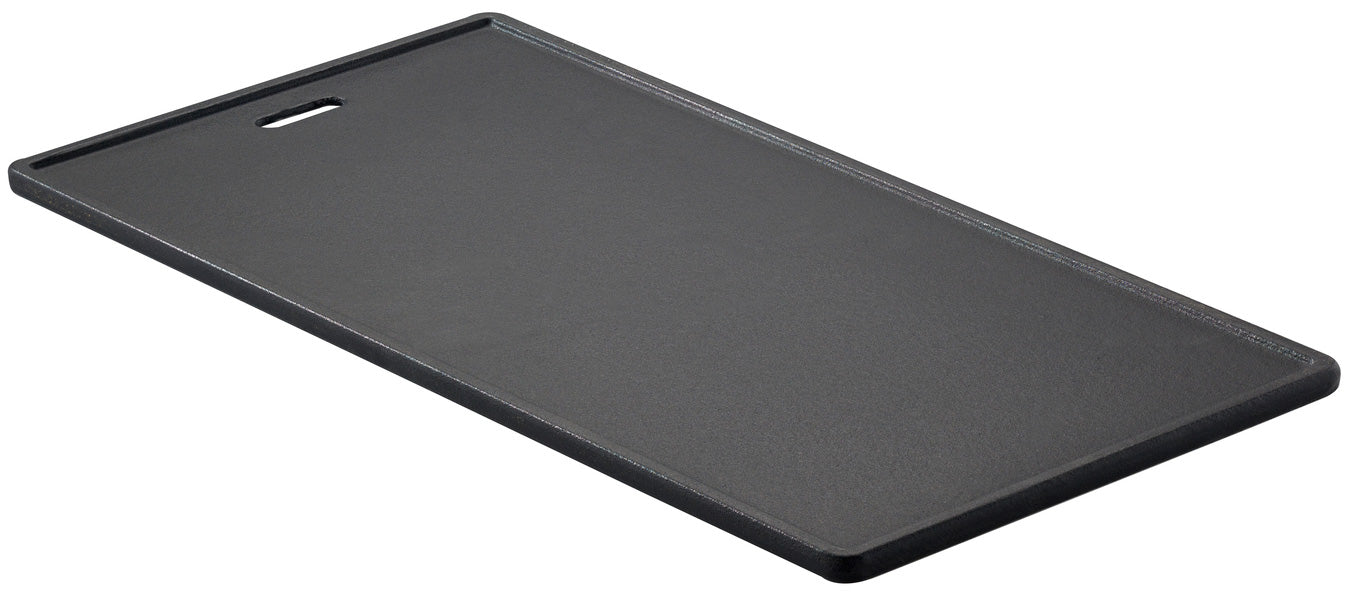 Grillplate støpejern emaljert for Allflame/Videro 45x24 cm - Rösle forfra