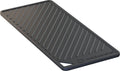 Grillplate støpejern vendbar for HEAT C 43x19 cm - Outdoorchef forfra