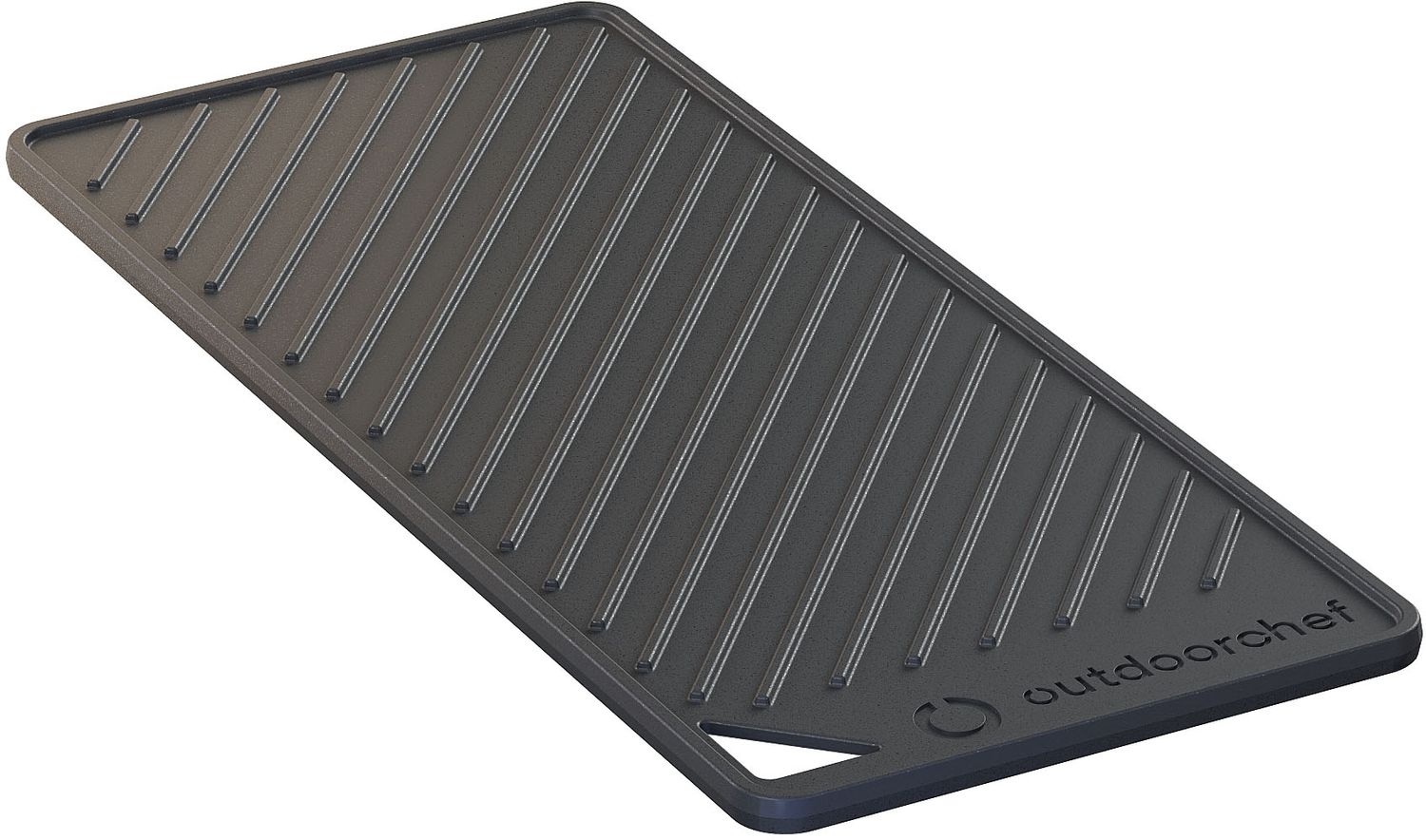 Grillplate støpejern HEAT 19,5x43,5 cm - Outdoorchef forfra