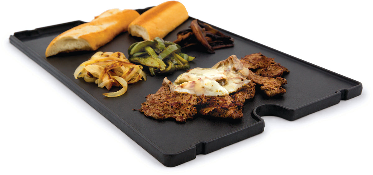 Grillplate støpejern Imperial / Regal 49x31 cm Broil King bakside