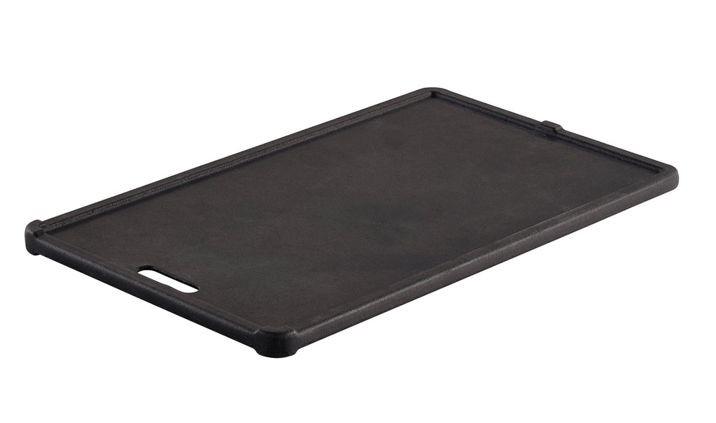 Grillplate støpejern for Videro G2-P/E2-P 32,5x19,5 cm bakside
