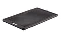 Grillplate støpejern for Videro G2-P/E2-P 32,5x19,5 cm - Rösle forfra