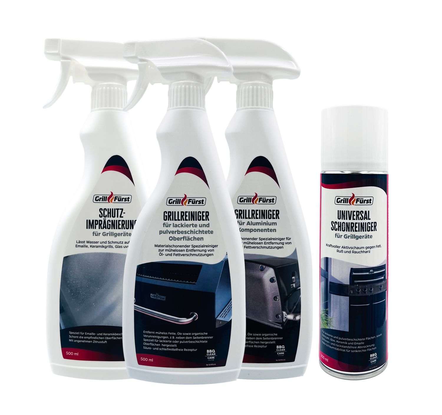 Grillrengjøring-sett for Napoleon Rogue/Freestyle svart forfra