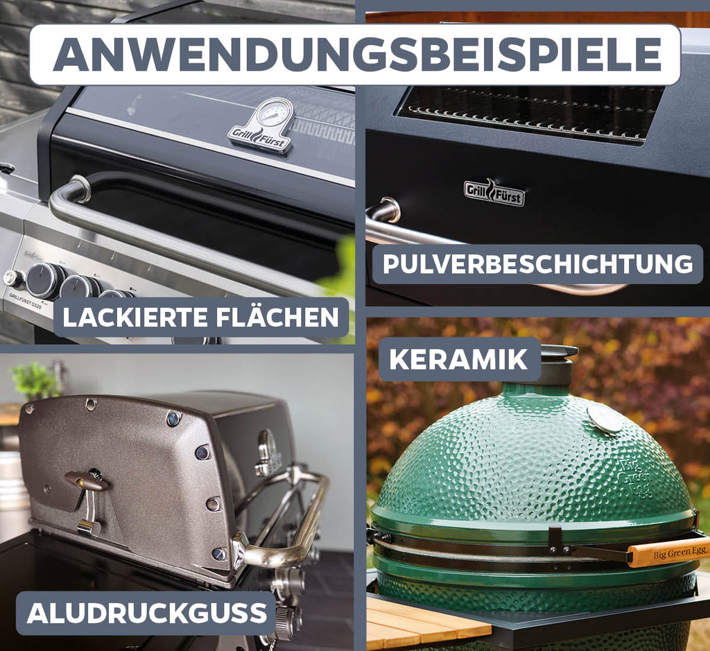 Nærbilde av aktiv skum rengjører i Grillrengjøring-sett for Napoleon Rogue/Freestyle svart