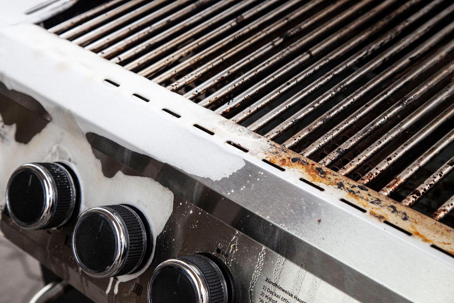 Detalj av spraydyse på Grillrengjøring skumrens for glass og emalje 300 ml - Grillfürst