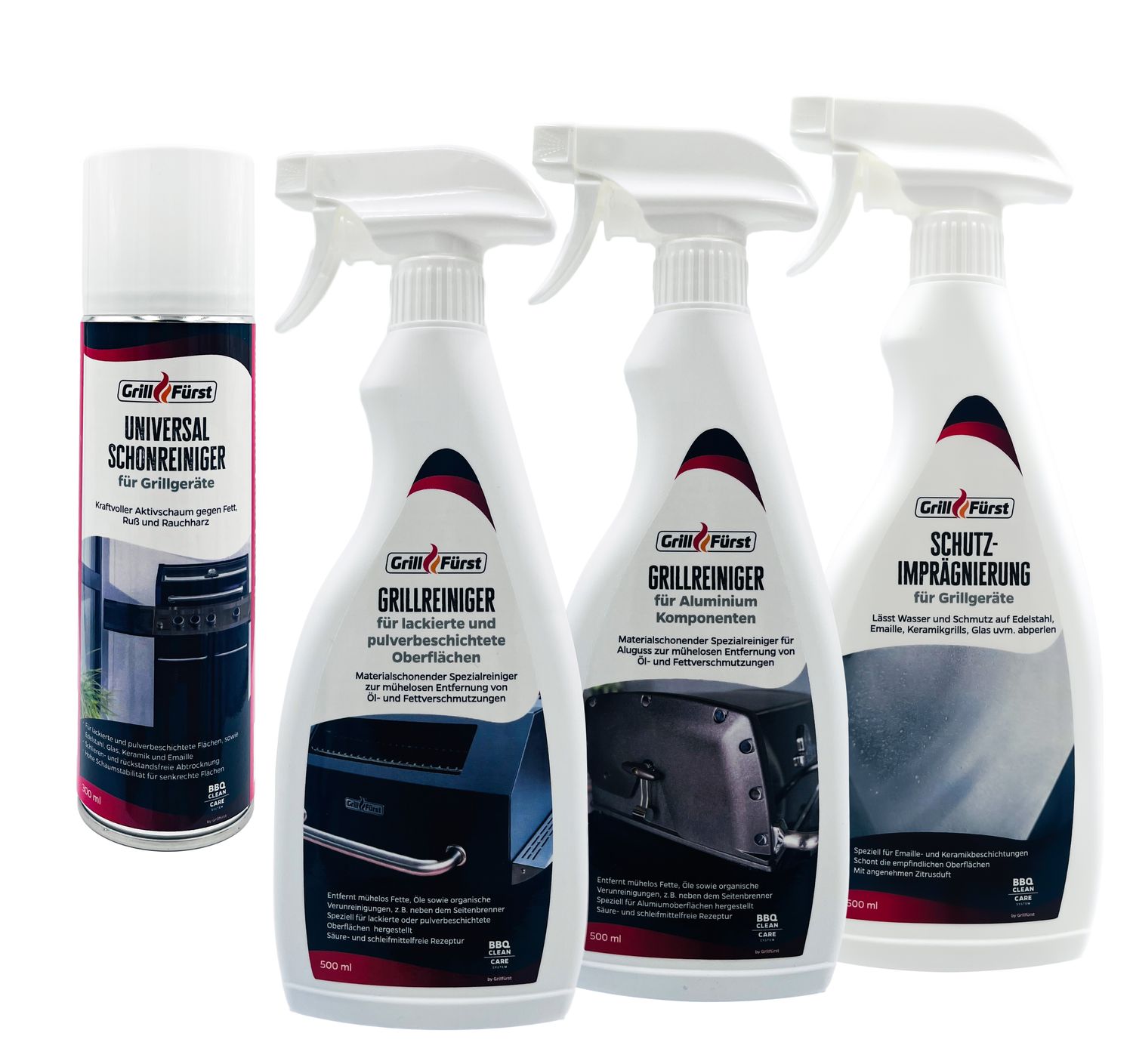 Grillrengjøringssett for Broil King Baron MOK utekjøkken forfra