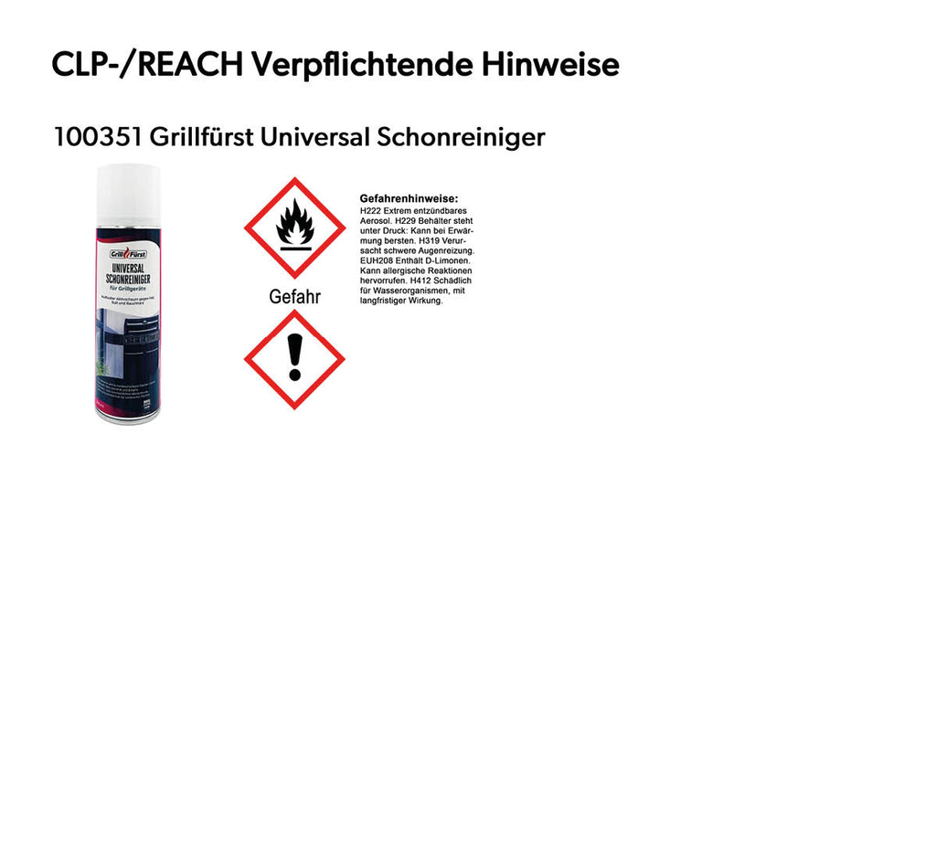 Grillrengjøring-sett for Napoleon Phantom matt svart med alle rengjøringsmidler