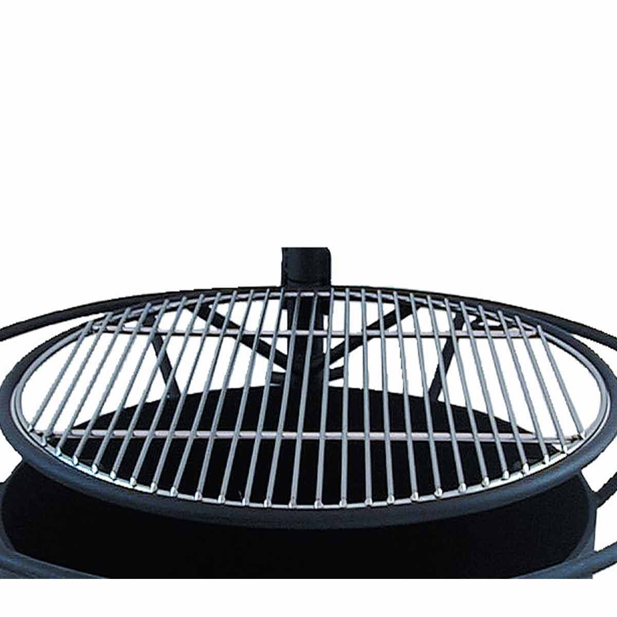 Grillrist-holder for Firepit bålpanne - Joe's Barbeque forfra
