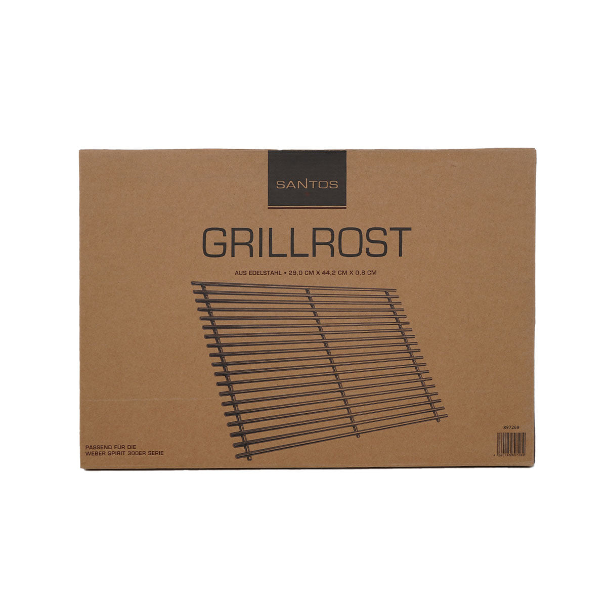 Detalj av Grillrist rustfritt stål 29x44,2 cm for Weber Spirit 300 SANTOS