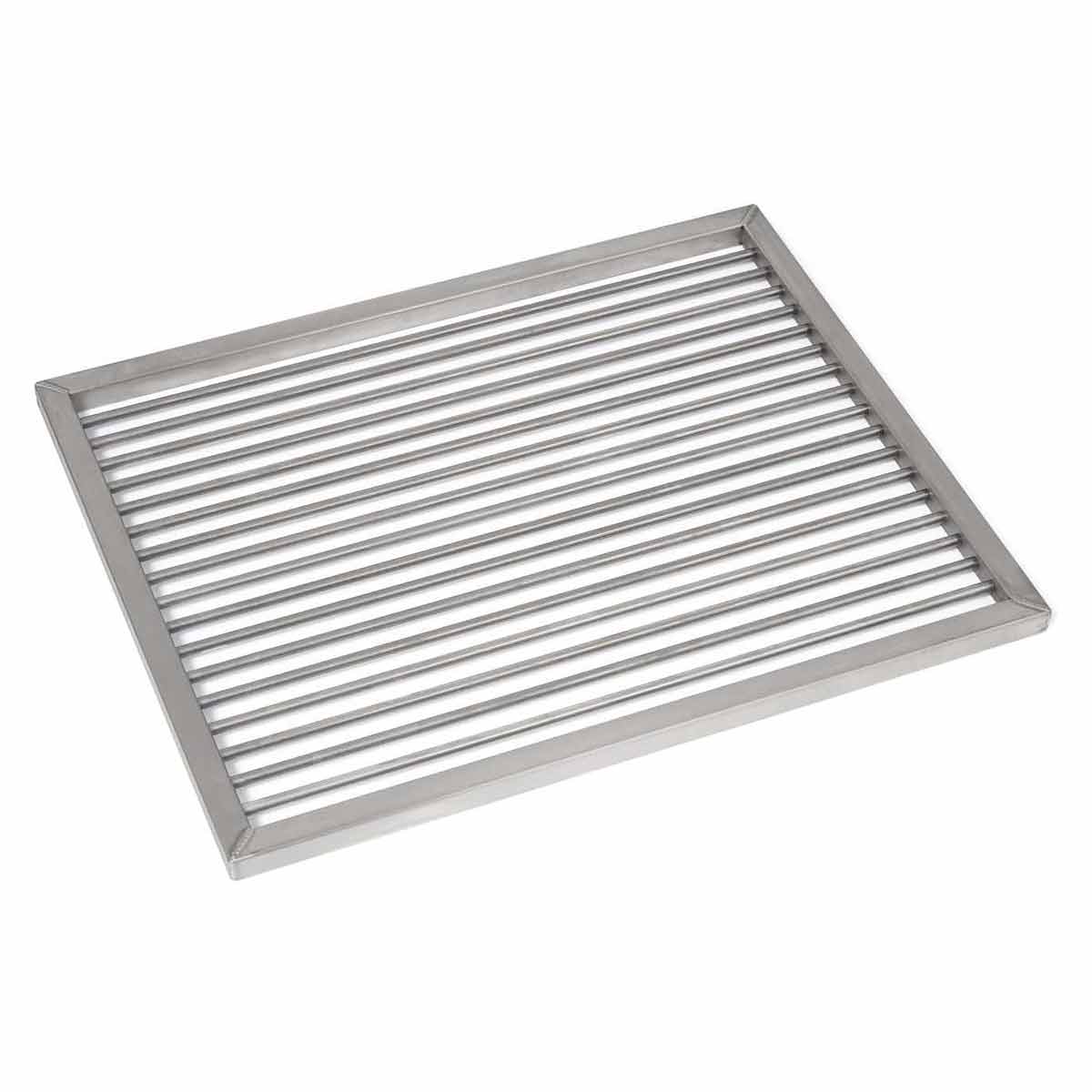 Grillrist rustfritt stål 43 cm - Charlie Oven forfra