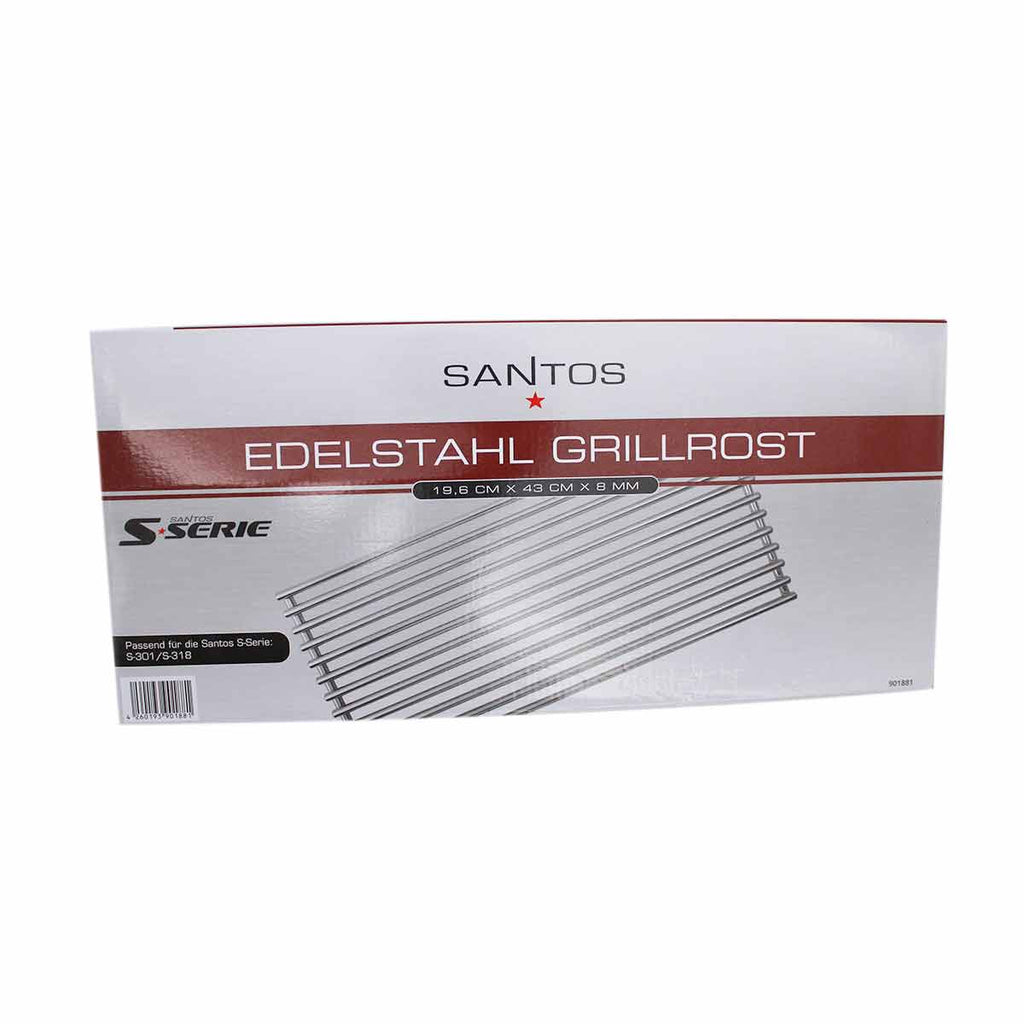 Grillrist rustfritt stål 8 mm for S 318 - SANTOS detalj nærbilde