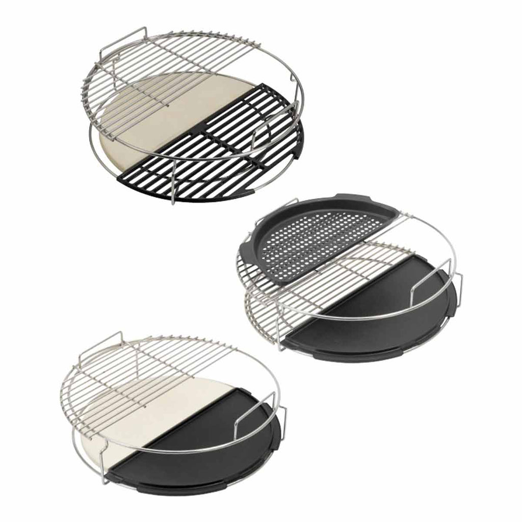 Detalj av Grillrist rustfritt stål halvrund for Large - Big Green Egg