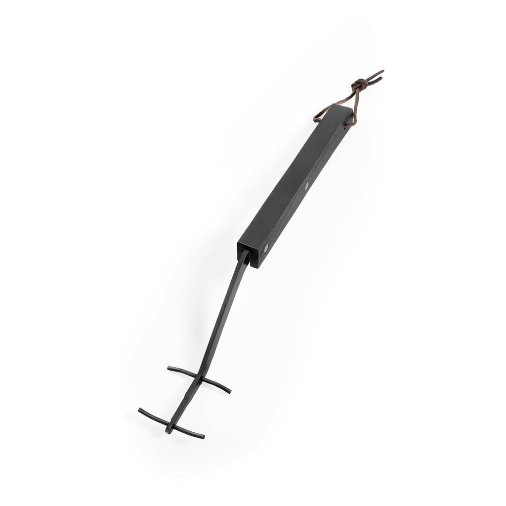 Grillristløfter 36 cm med trehåndtak - Napoleon forfra