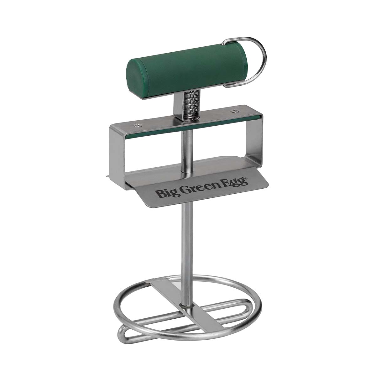 Grillristløfter rustfritt stål - Big Green Egg forfra
