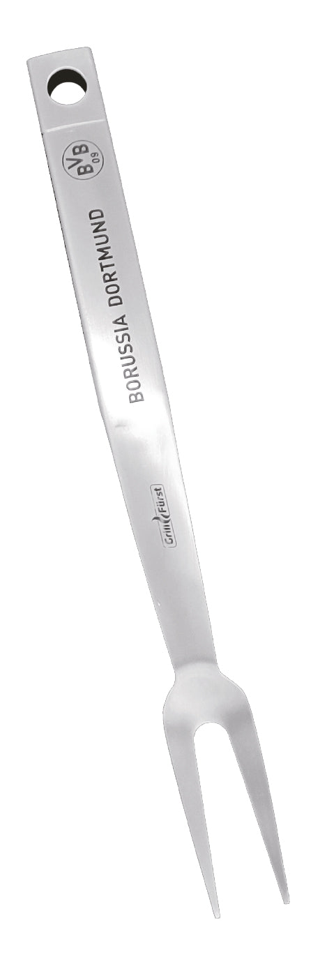 Grillutstyr fra Grillsett 3-delt rustfritt stål Borussia Dortmund Edition med BVB logo
