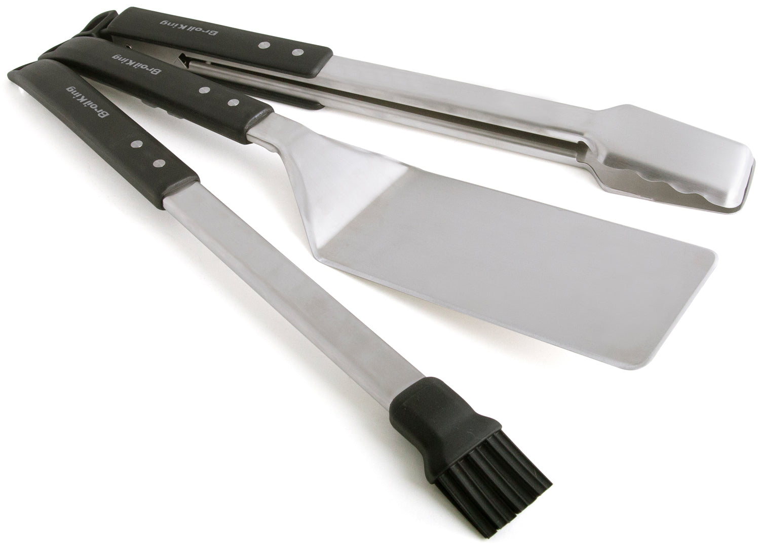 Grillsett Imperial 3-delt rustfritt stål - Broil King forfra