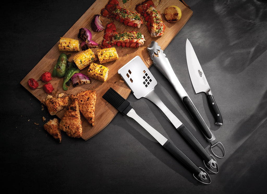 Grillsett President's Limited 4-delt rustfritt stål - Napoleon bakside