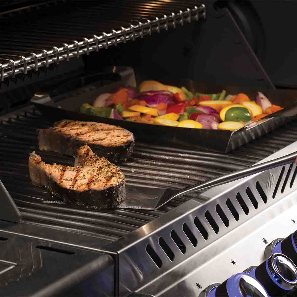 Grillsett Pro 2-delt rustfritt stål - Napoleon bakside