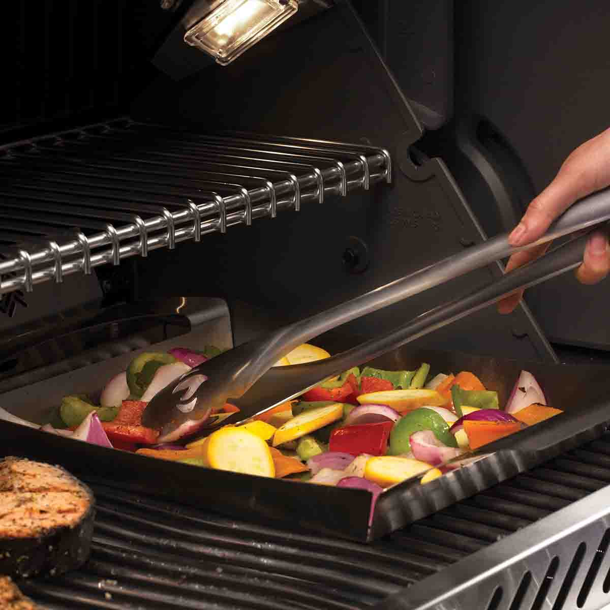 Detaljbilde av Grillsett Pro 2-delt rustfritt stål - Napoleon