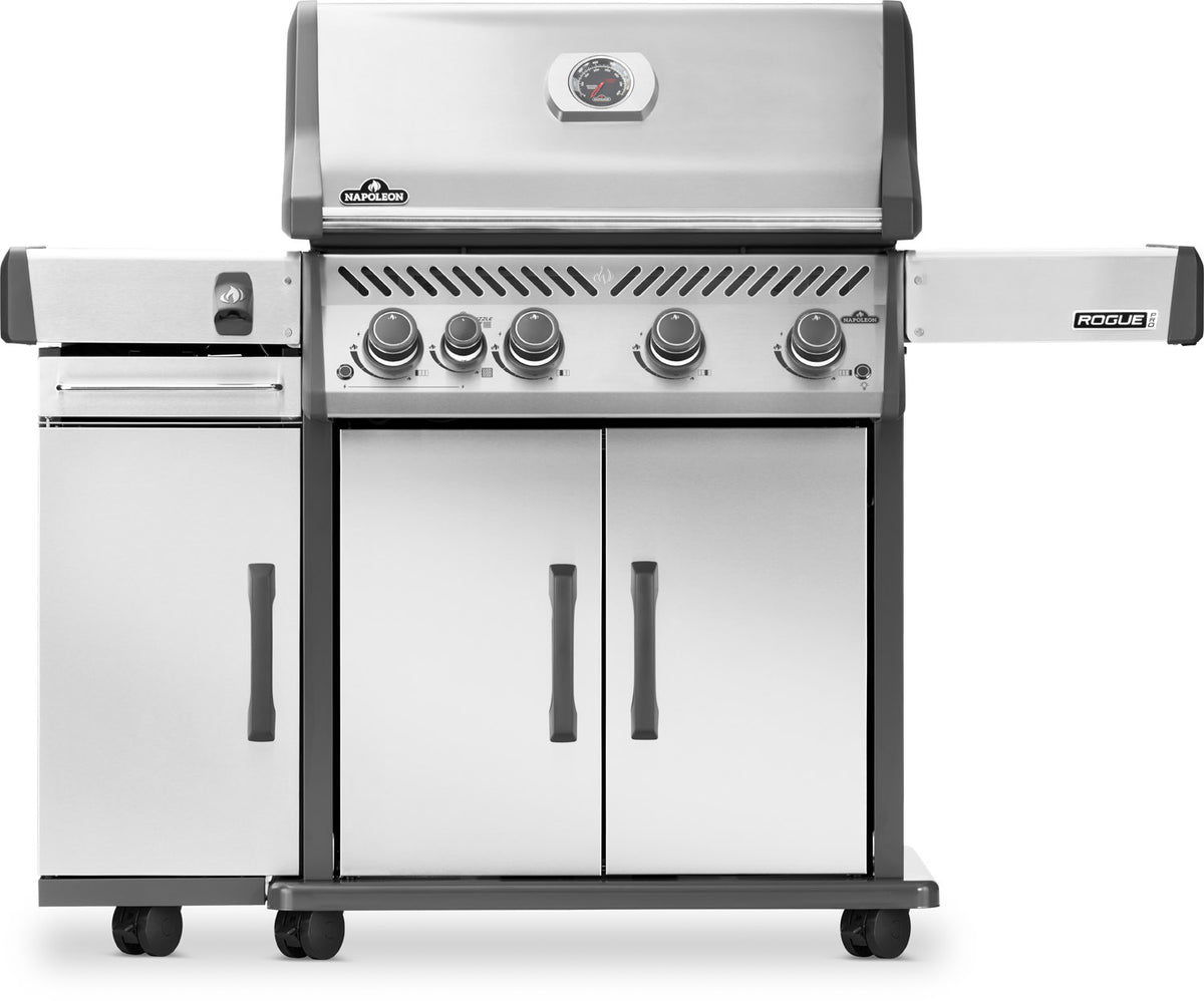 Grillskap Rogue PRO & PRO-S underskap rustfritt stål bakside Napoleon